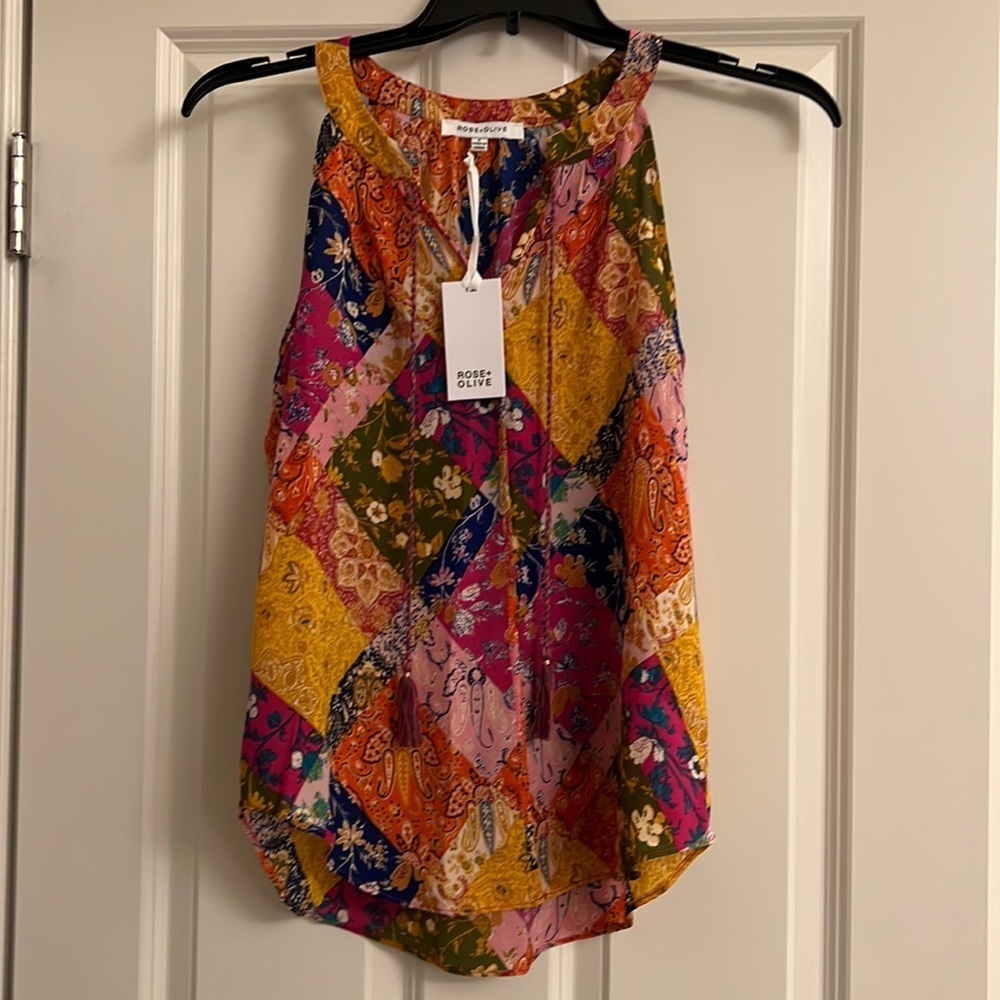 Rose and Olive ladies tank